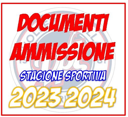 DOMANDA DI AMMISSIONE 2023 2024