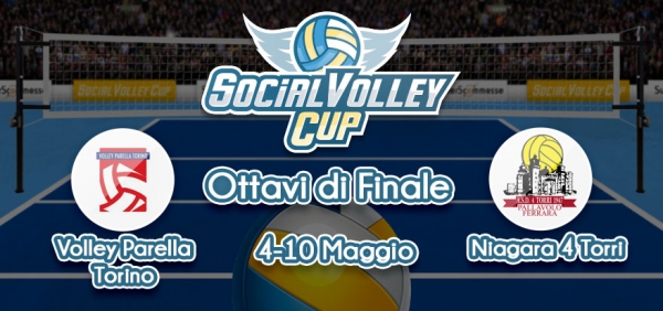 Social Volley Cup: Parella agli ottavi, vota fino al 10 maggio!!