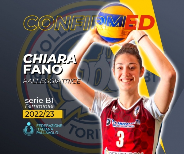 B1-F: Chiara Fano palleggia ancora per il Parella